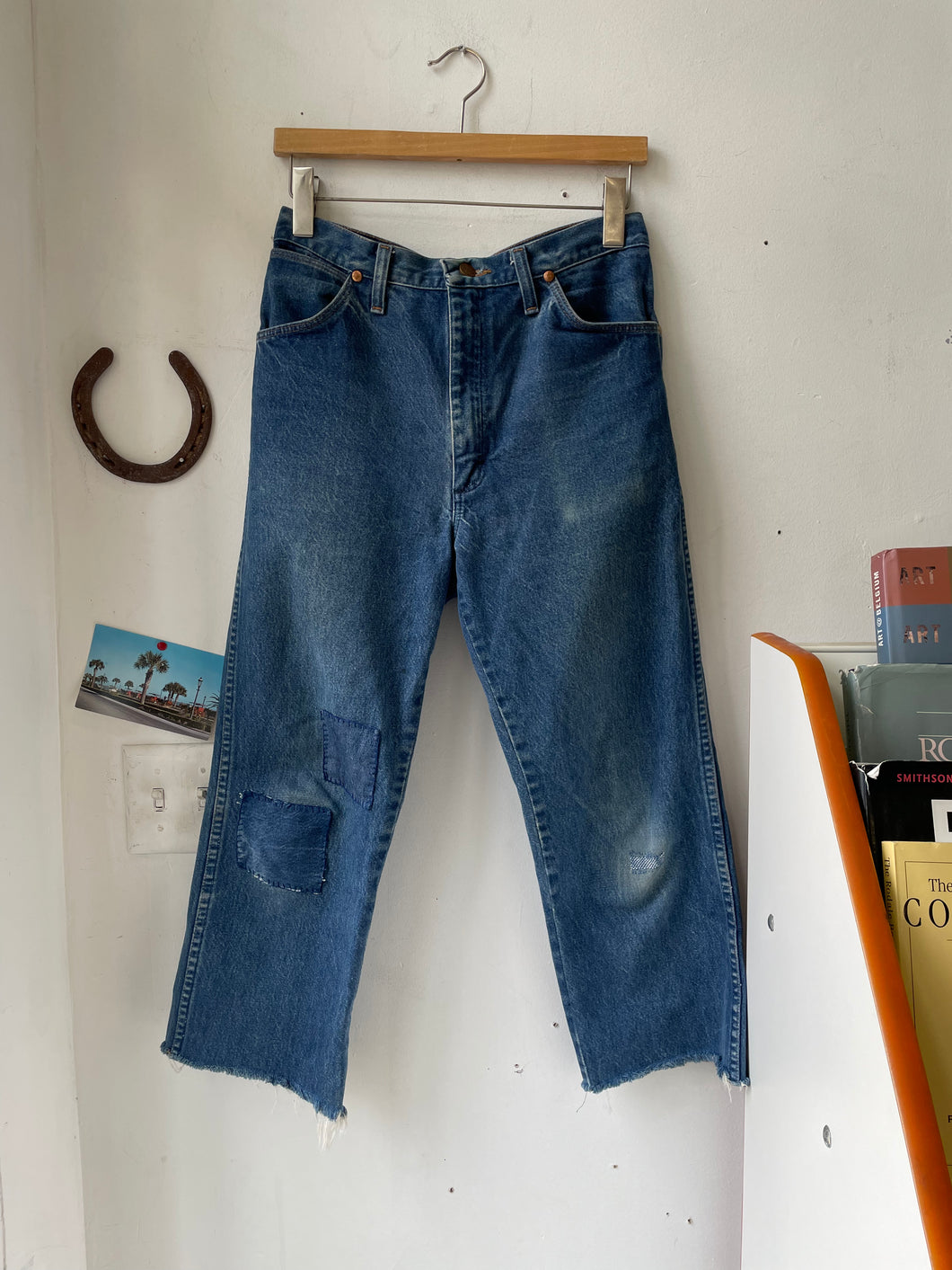 1990s Mended Wrangler Denim 30×23