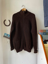 Load image into Gallery viewer, 1980s L.L.Bean Zip Up Wool Sweater
