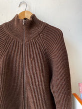 Load image into Gallery viewer, 1980s L.L.Bean Zip Up Wool Sweater
