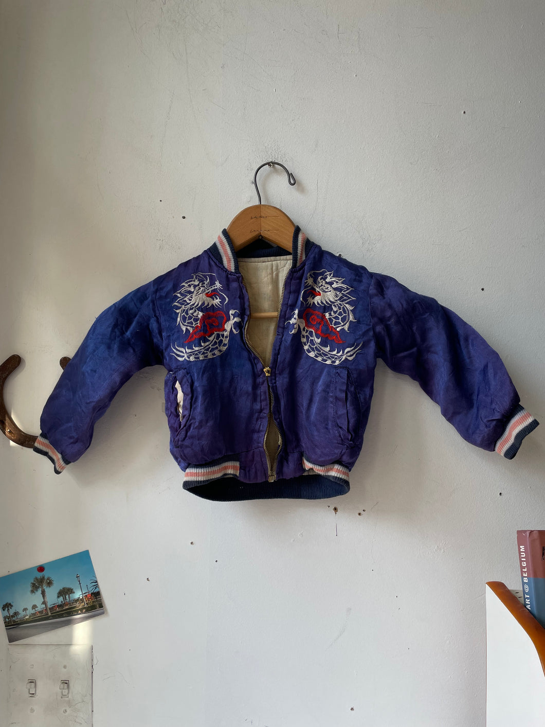 1940s/50s Kids Korean Sukajan Souvenir Jacket