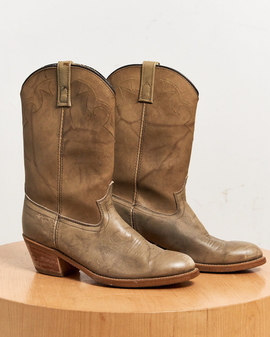 Dingo leather cowboy on sale boots