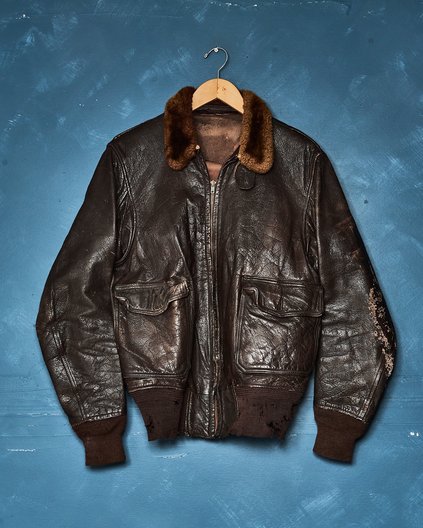 1950s USN G-1 Leather Jacket - 38 – Coffee and Clothing