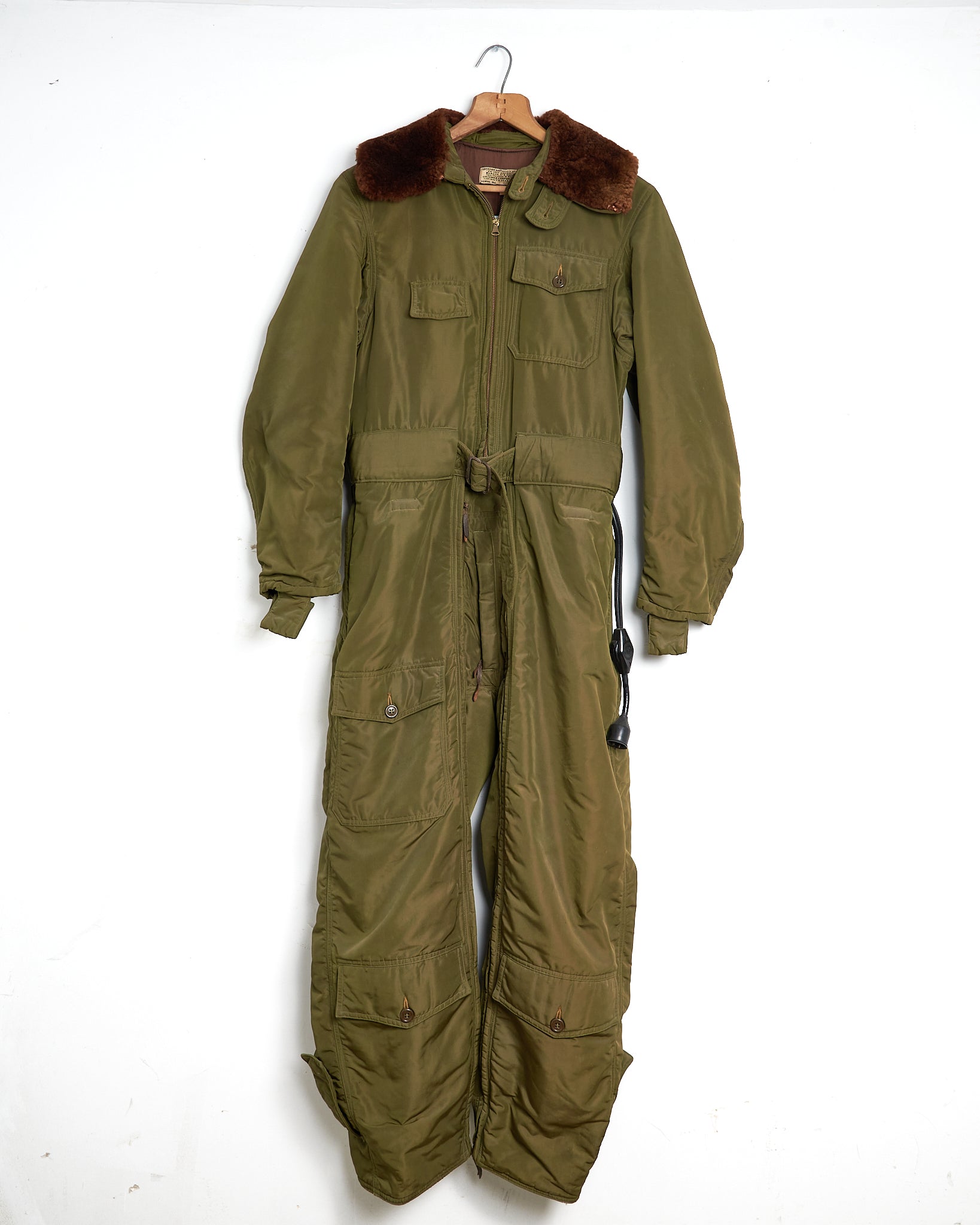 1940s WWII U.S.Navy Colvinex Electrical Heated Flight Suit